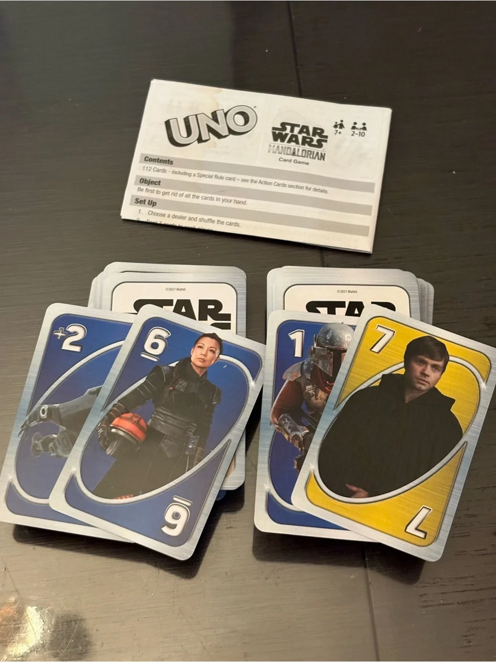 UNO Star Wars The Mandalorian Card Game -